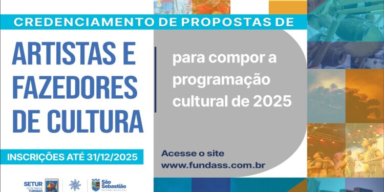 Prefeitura de São Sebastião segue com inscrições abertas para credenciamento de propostas de artistas para grade cultural do município